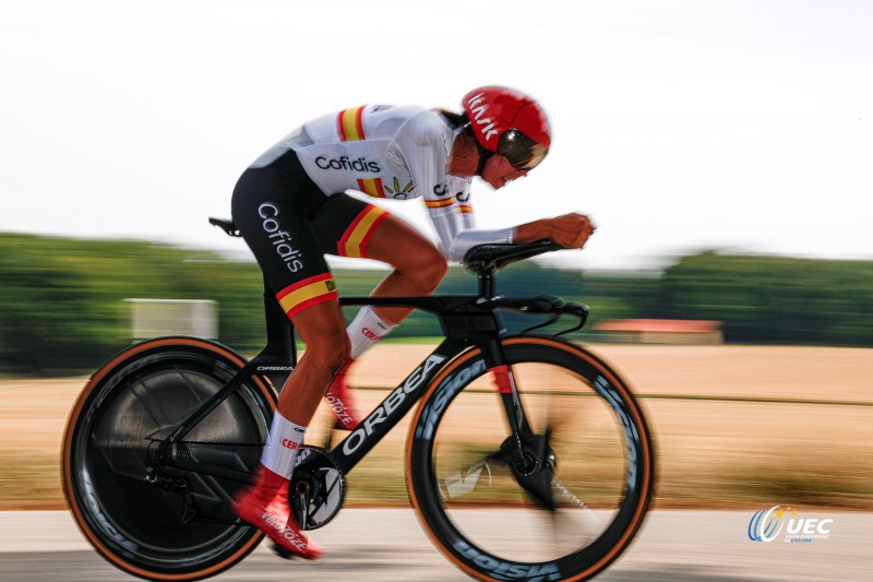 European Championships Munich 2022 - 2022 UEC Road Elite European Championships - Women's ITT - 17/08/2022 - Sandra Alonso (Spain) - photo Luca Bettini/UEC/SprintCyclingAgency©2022